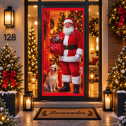 Funda para Puertas Navidad - Santa 11