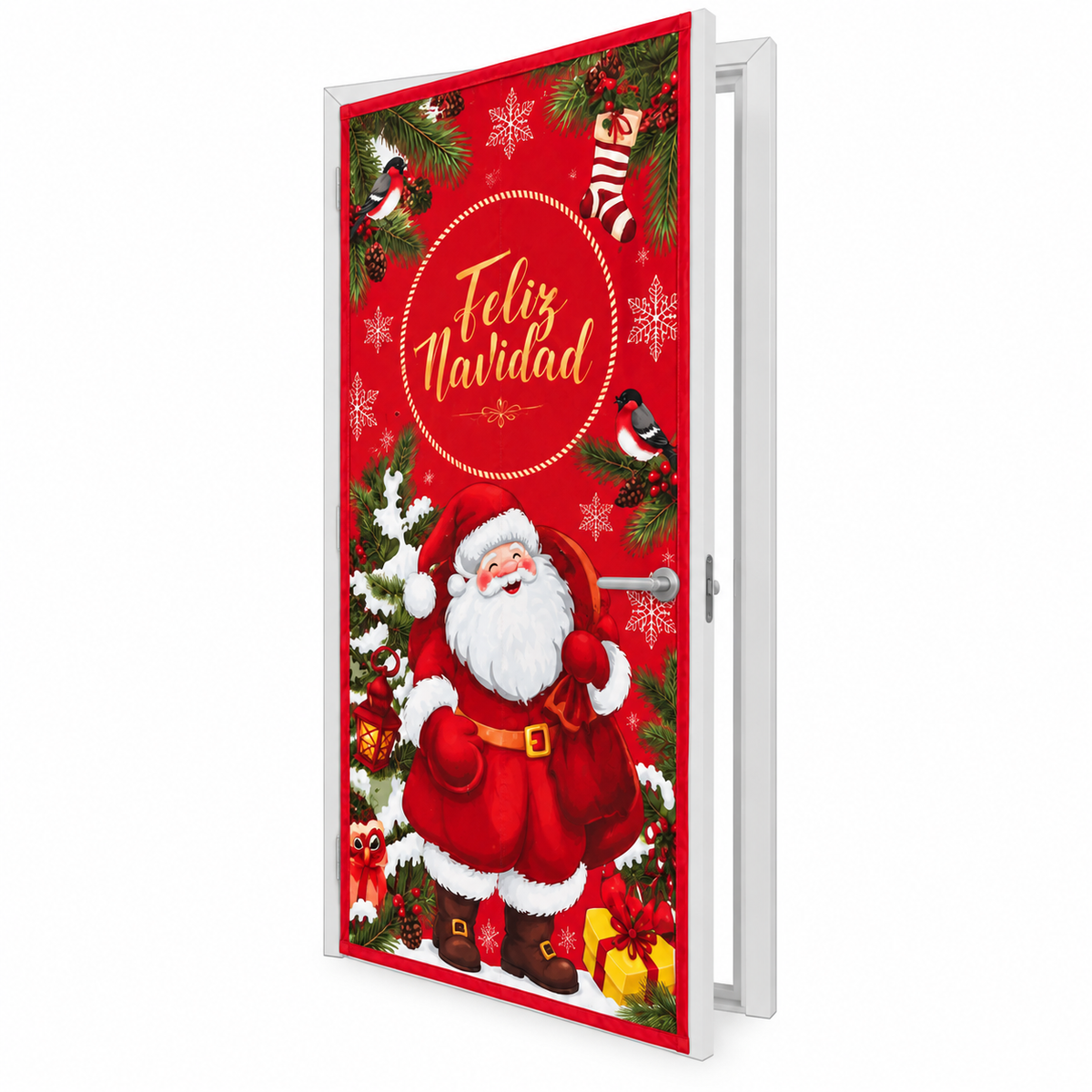 Funda para Puertas Navidad - Santa 3