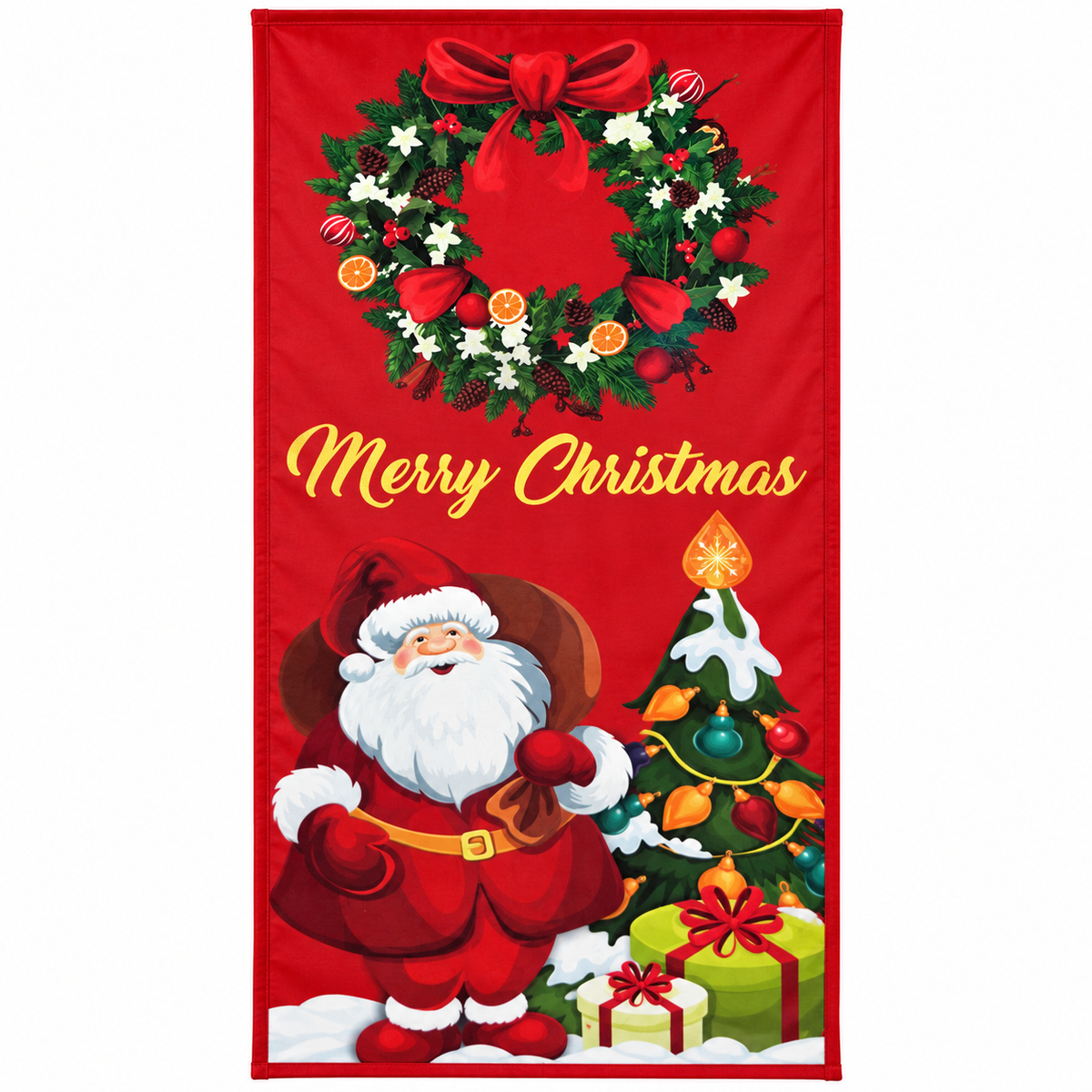 Funda para Puertas Navidad - Santa 4