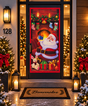 Funda para Puertas Navidad - Santa 5