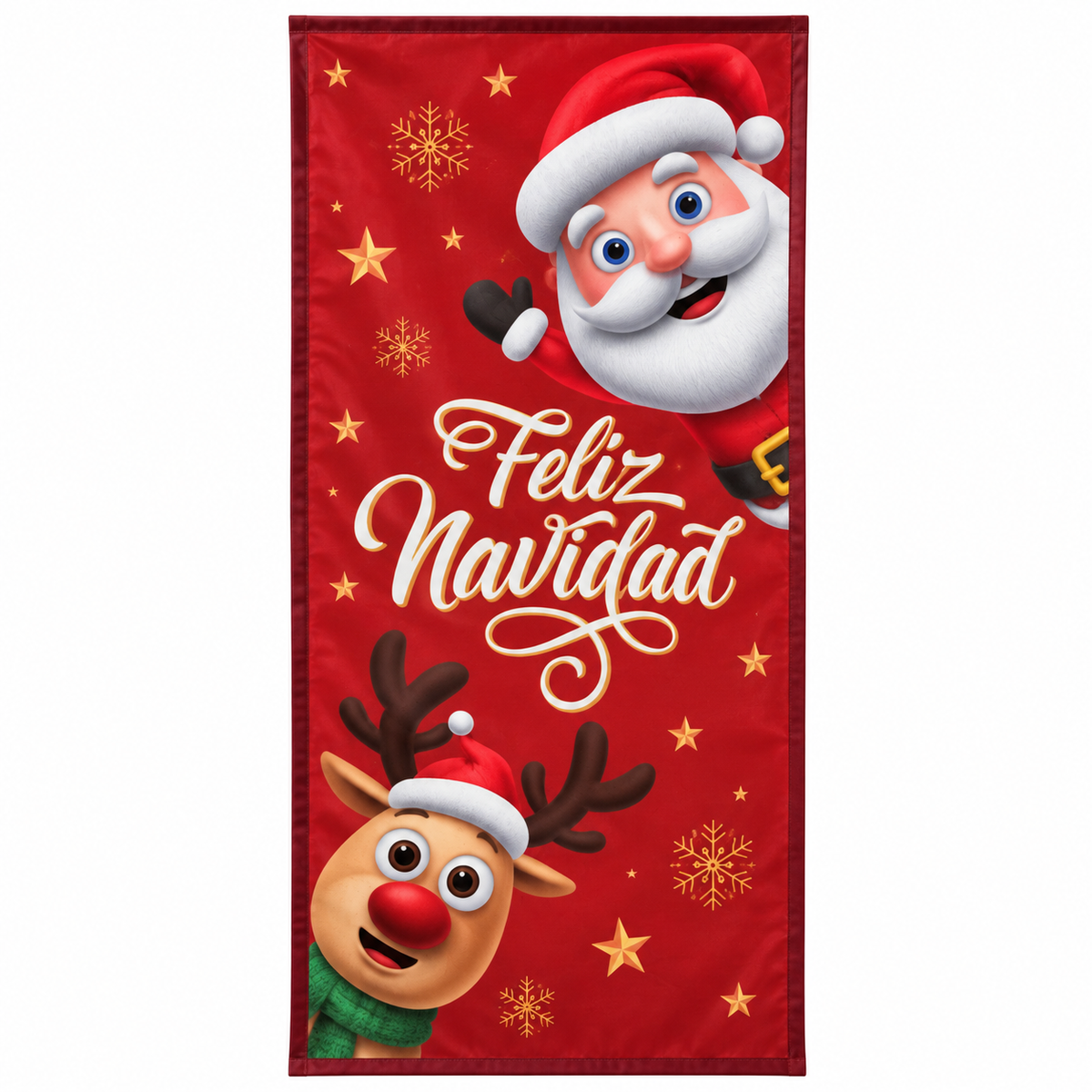 Funda para Puertas Navidad - Santa 6