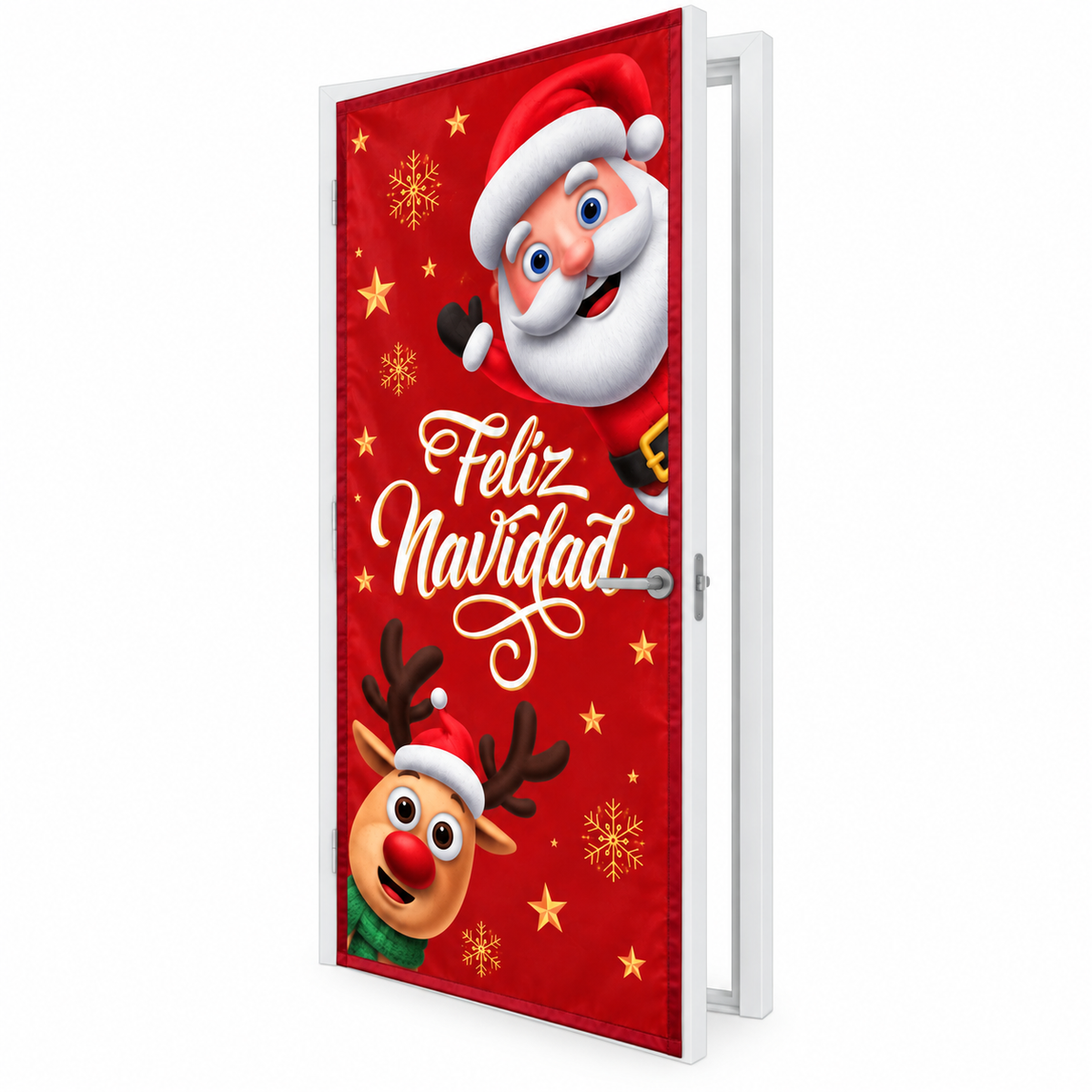 Funda para Puertas Navidad - Santa 6
