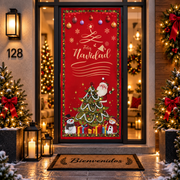 Funda para Puertas Navidad - Santa 8