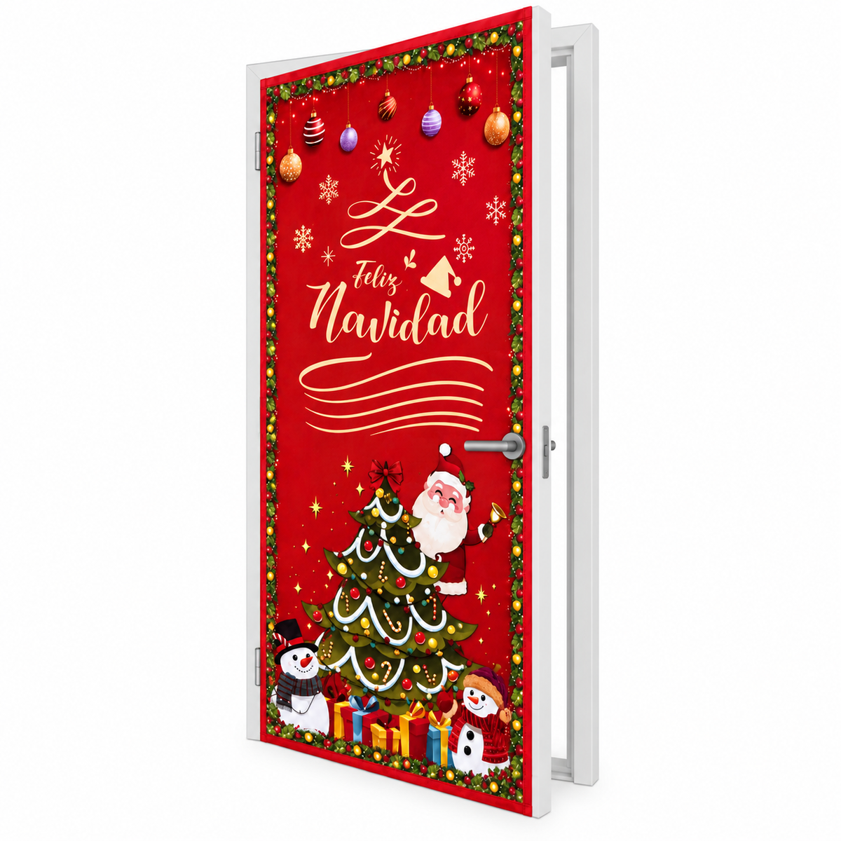 Funda para Puertas Navidad - Santa 8
