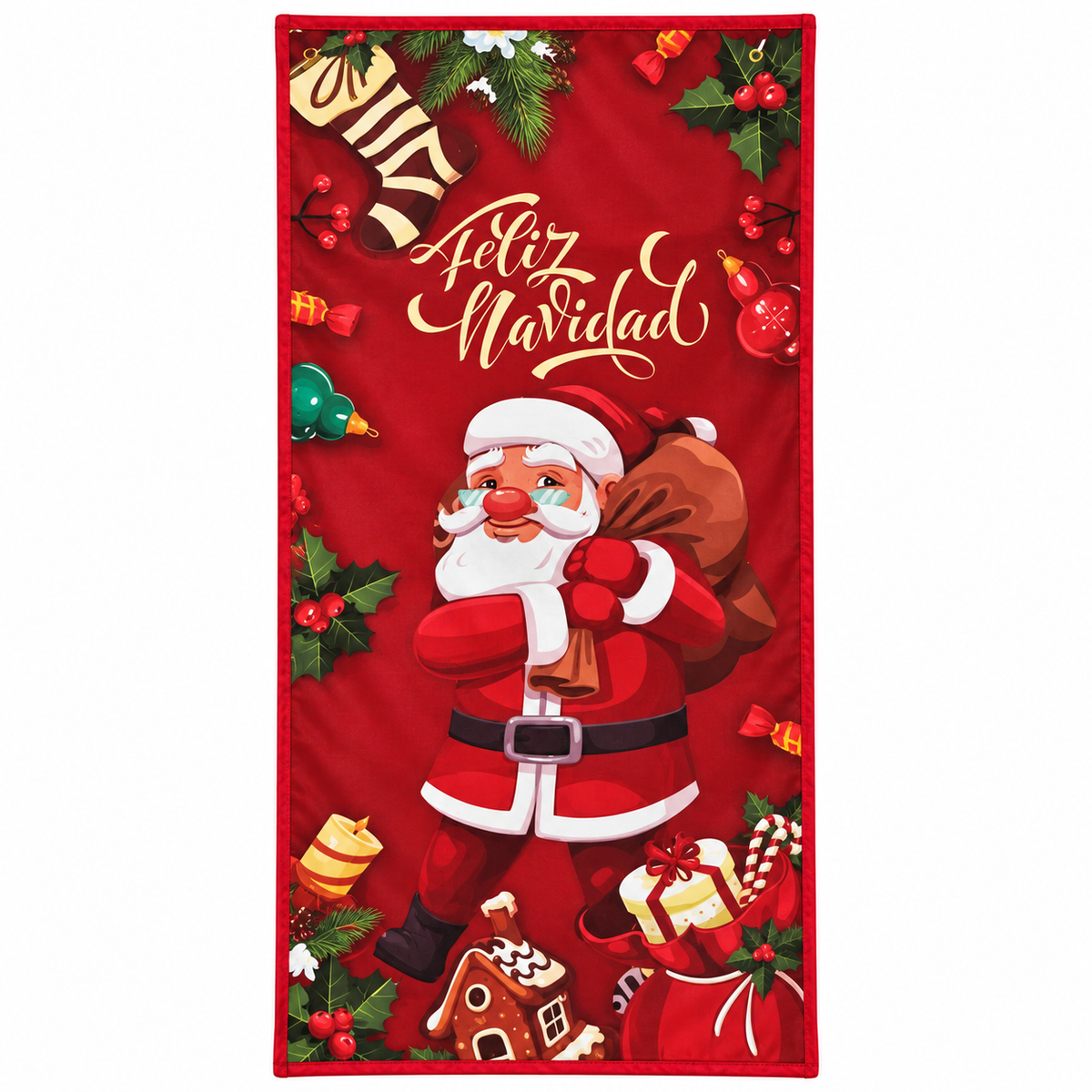 Funda para Puertas Navidad - Santa 9