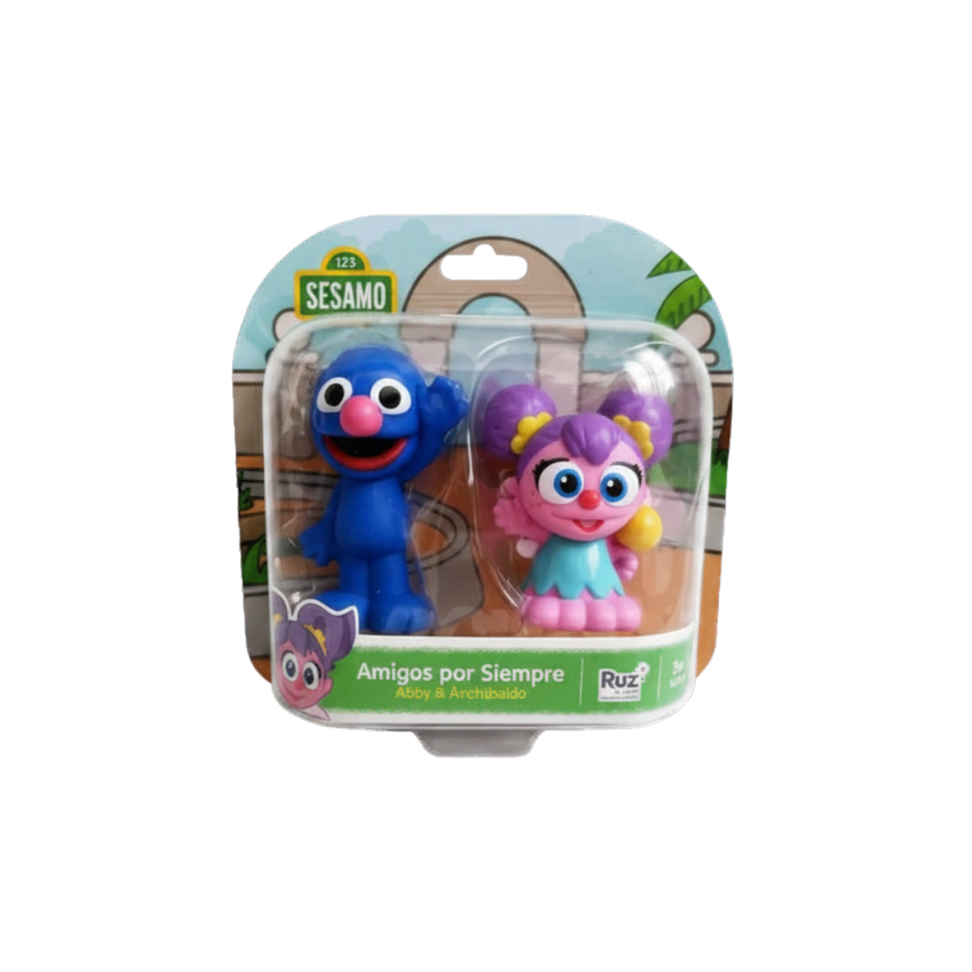 Plaza Sésamo Amigos por Siempre Set de 3 Packs