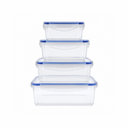 Set de Recipientes Herméticos Para Alimentos (4 piezas)