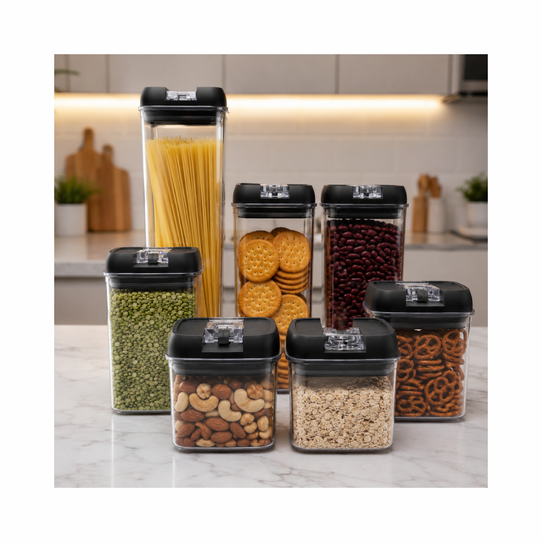 Set RAGA Contenedores Herméticos Para alimentos (7 piezas)