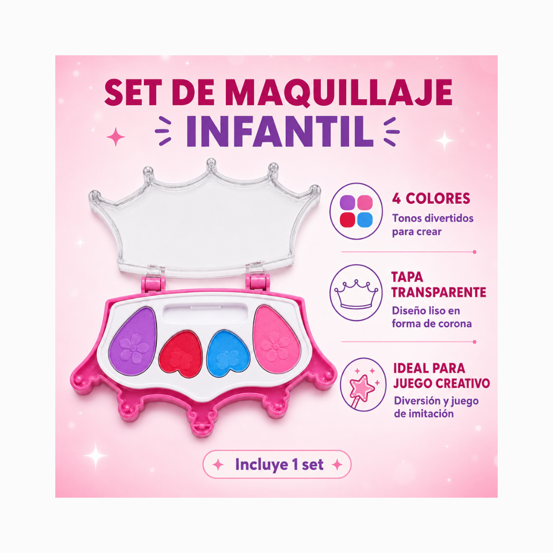 Kit De Maquillaje Infantil
