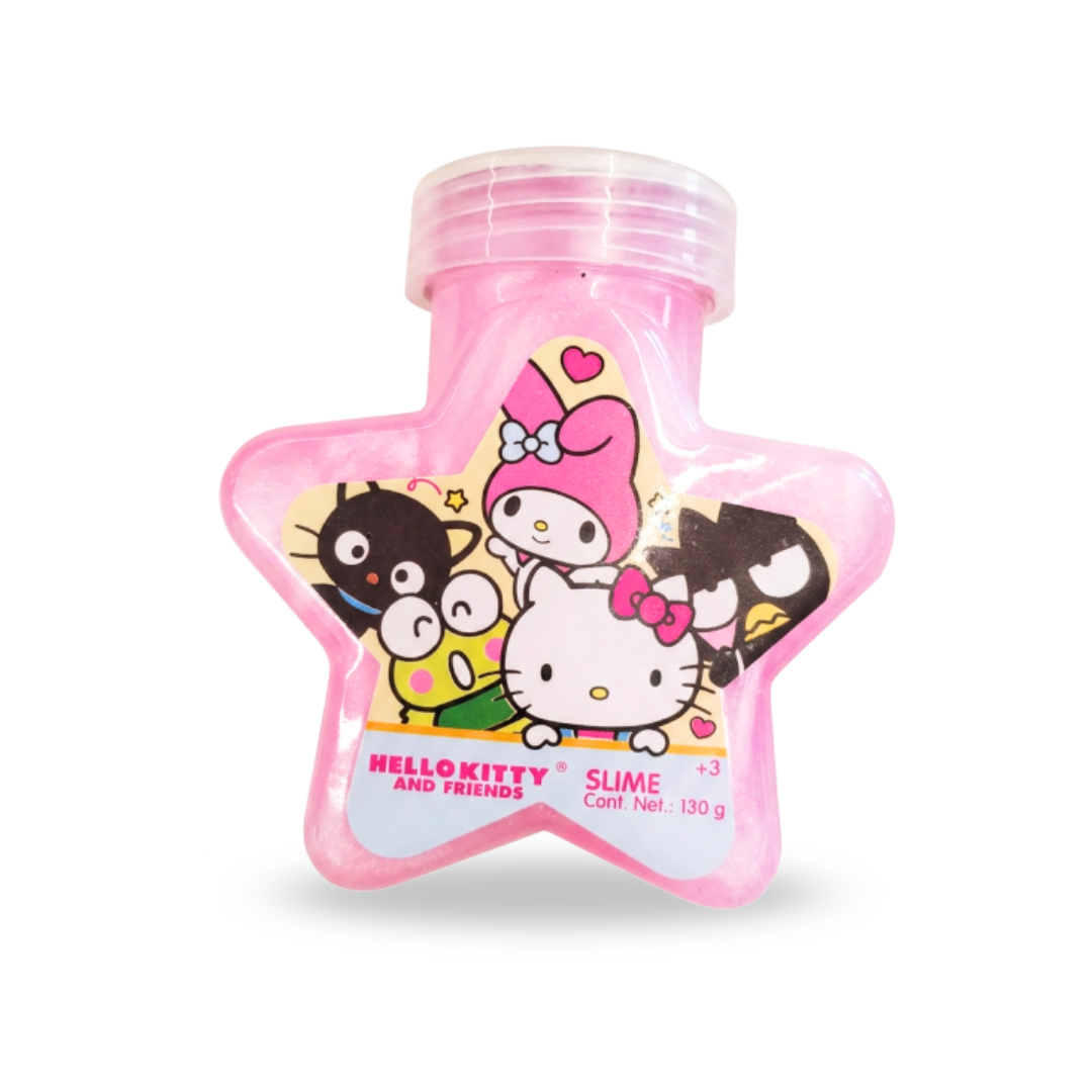 Slime Con Forma De Estrella de Personajes Animados