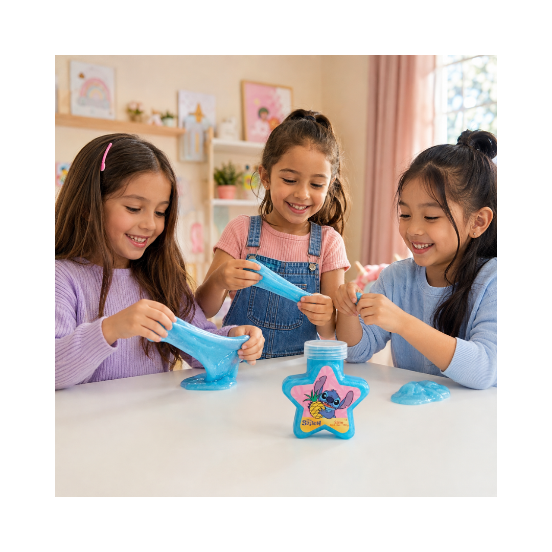 Slime Con Forma De Estrella de Personajes Animados