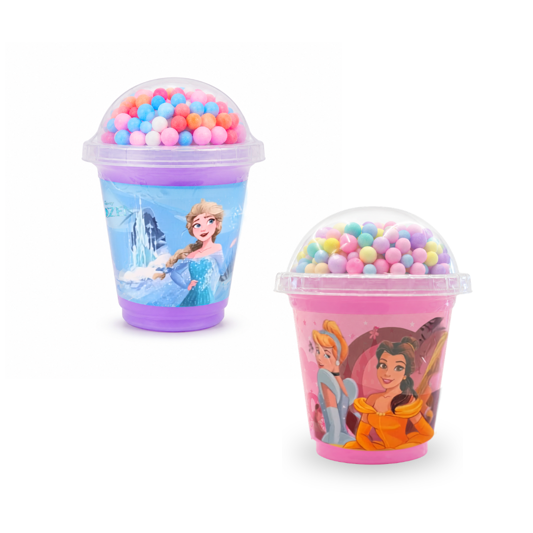 Slime de Princesas con Bolitas Multicolor
