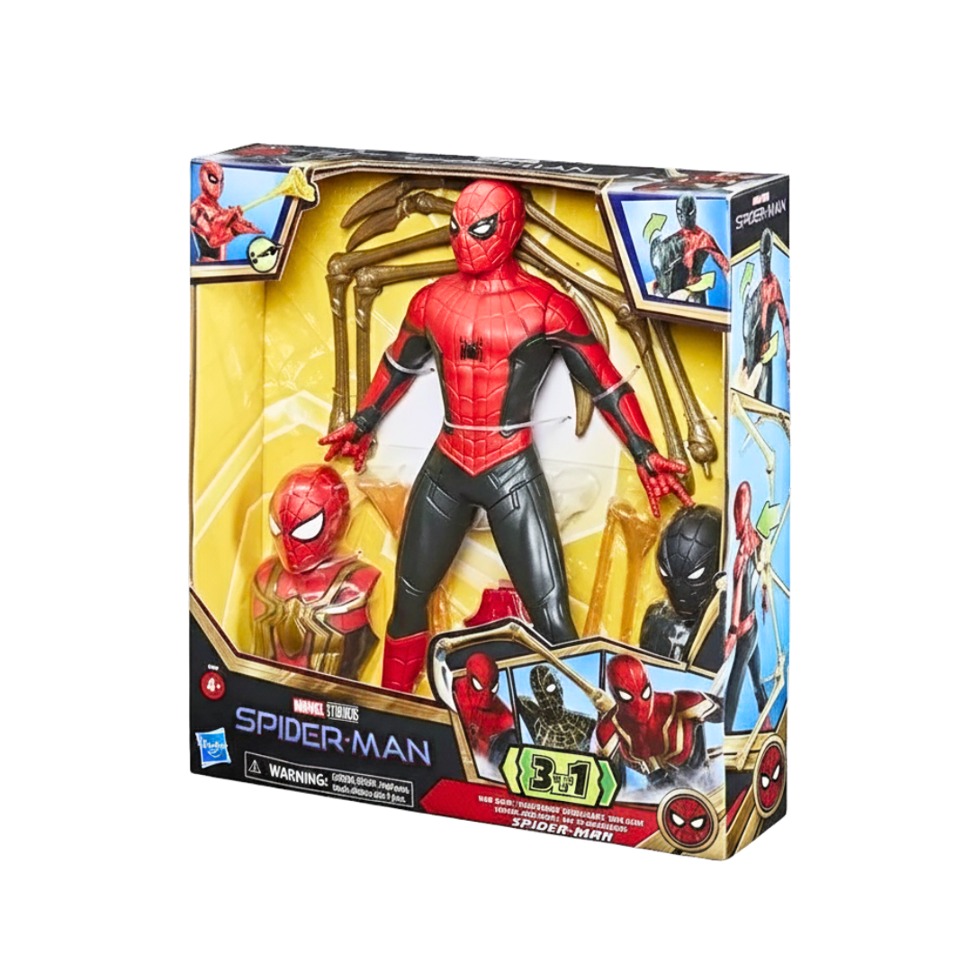 Spider-Man Equipo Arácnido 3 en 1 con Accesorios