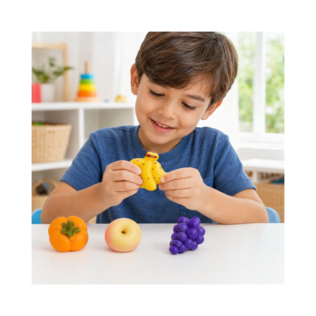 Squishy de Frutas Sensorial
