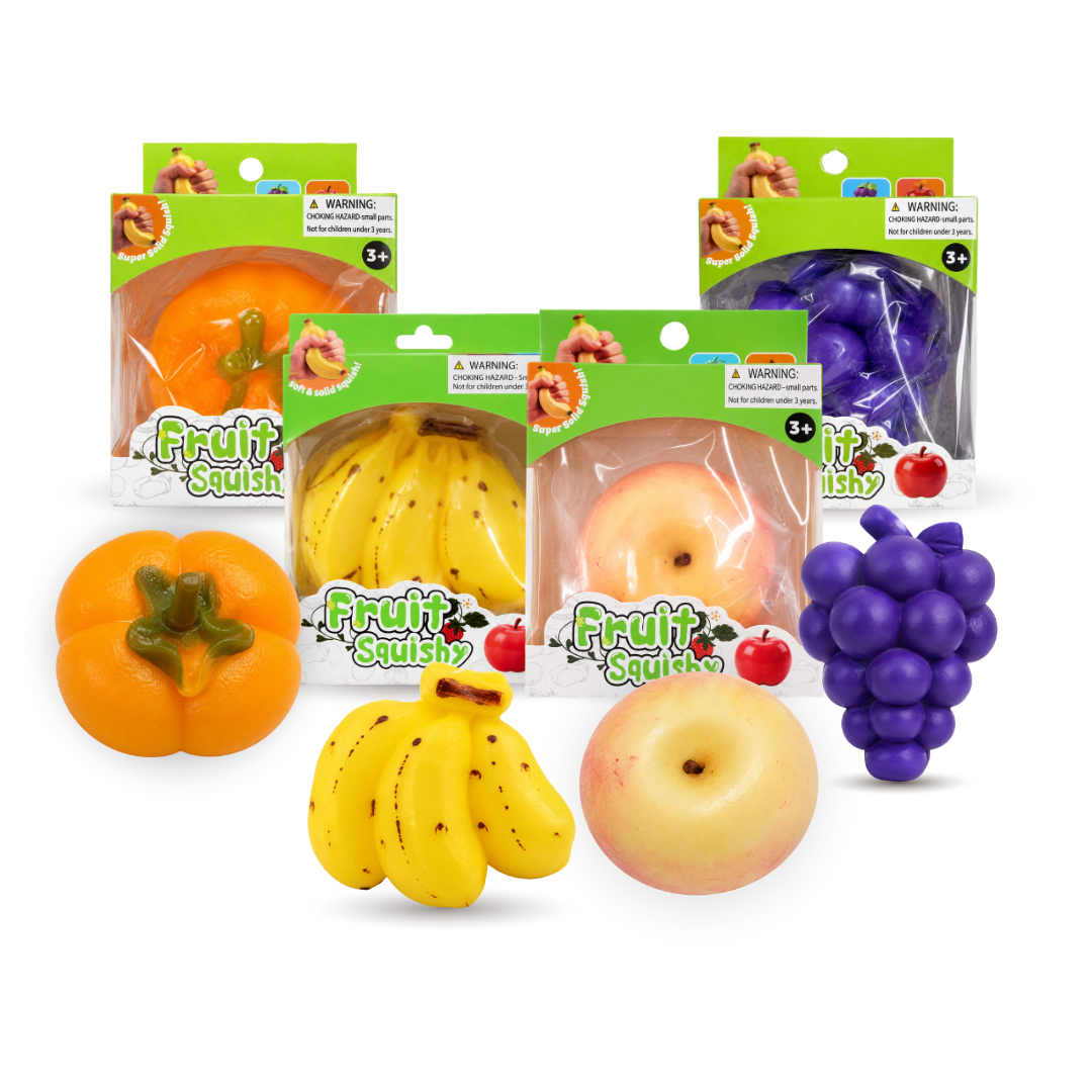 Squishy de Frutas Sensorial