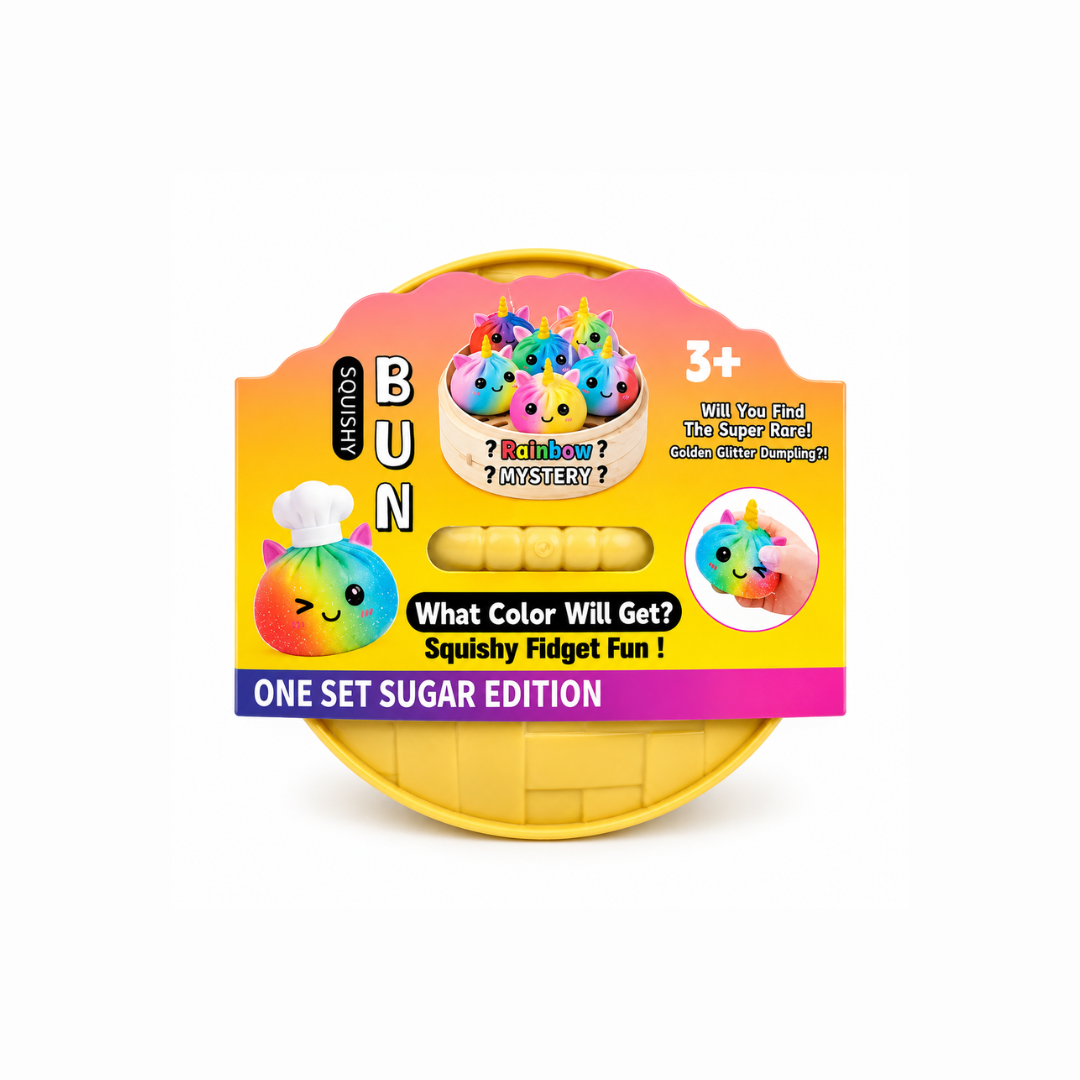 Squishy Dumpling de Unicornio Glitter Sorpresa
