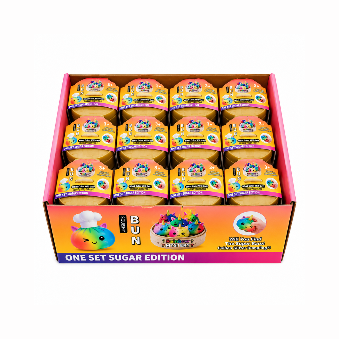Squishy Dumpling de Unicornio Glitter Sorpresa