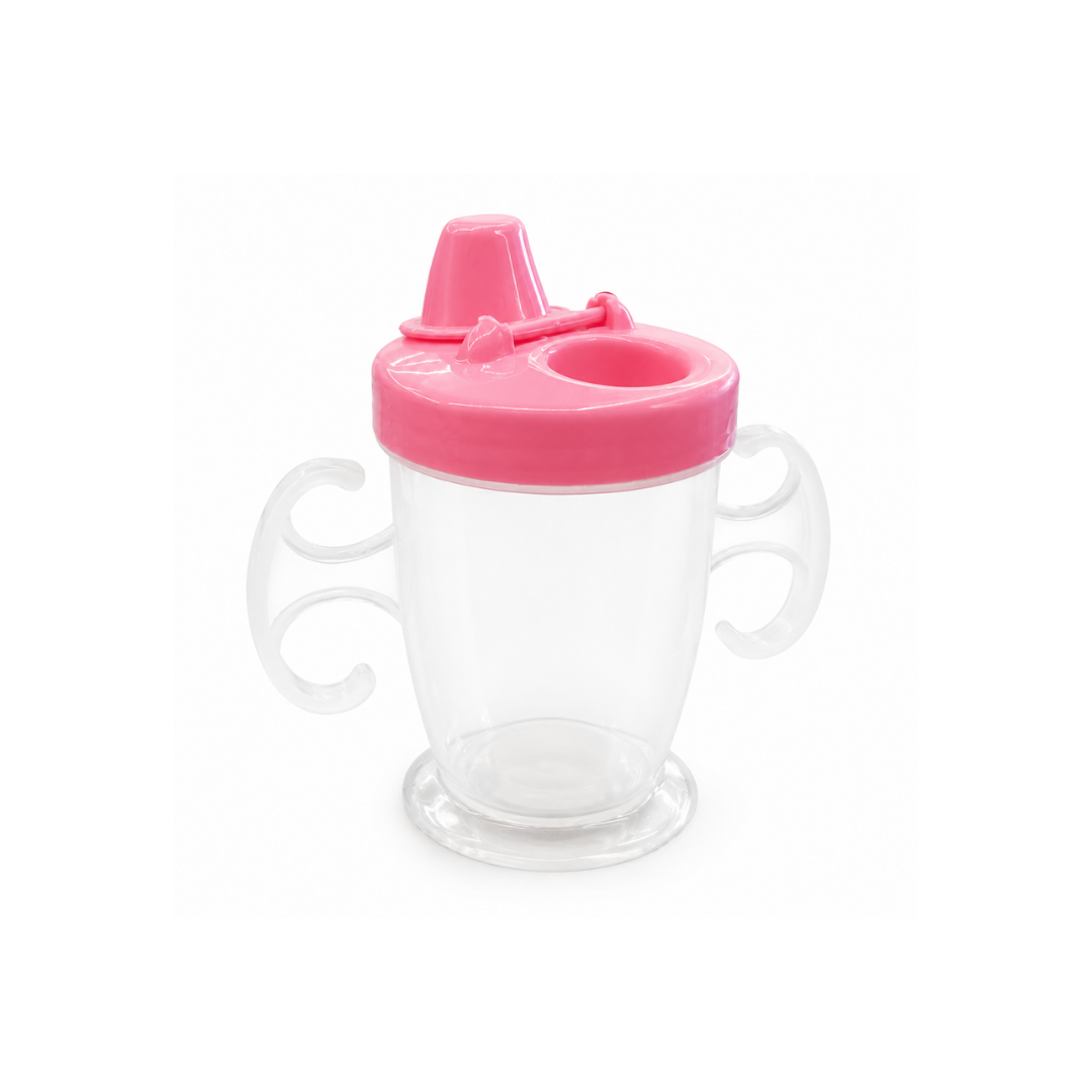 Vaso Entrenador Antiderrame para Bebé 200 ml con Asas