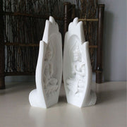 Escultura de Mano de Buda en Resina Creativa para Decoración del Hogar