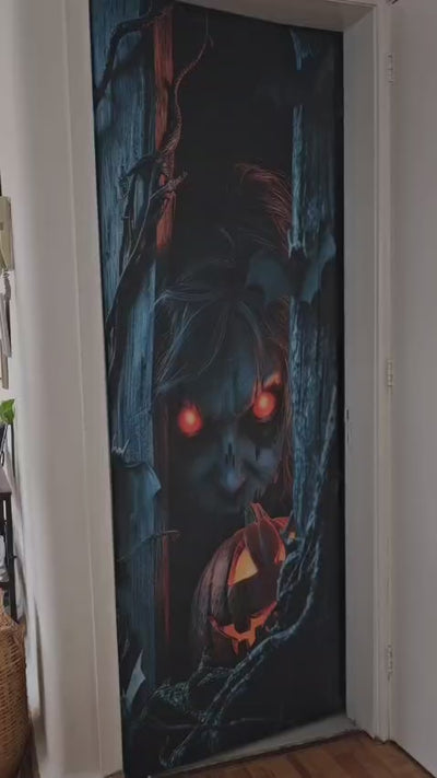 Funda para Puertas Dia de Muertos - Amor Catrines