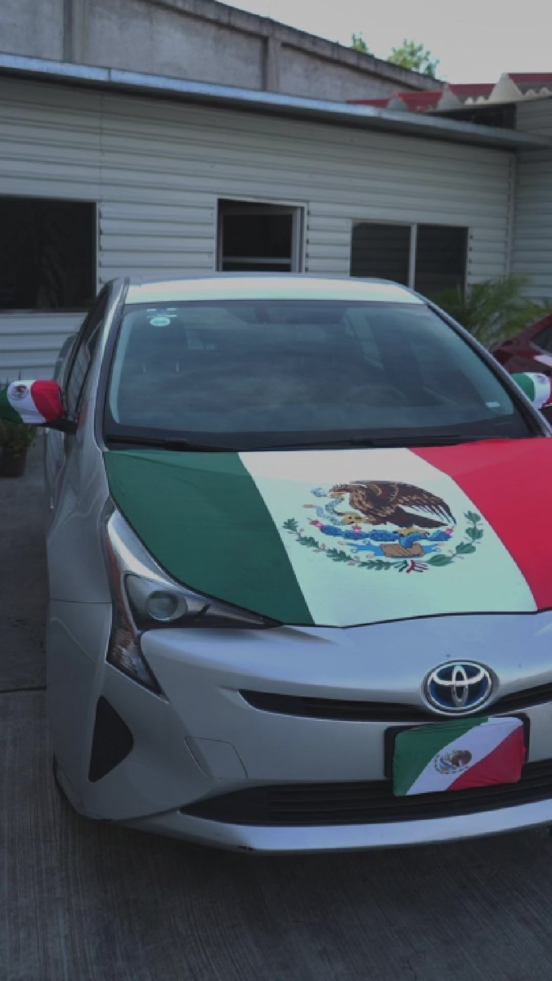 Cargar vídeo: Pack Cubre Cofre y Retrovisor Bandera De México